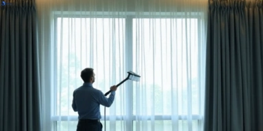 Commercial curtain steam cleaning service north-epping-nsw hotels offices
